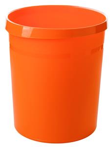 HA-18190-51 Papierbak Grip 18 Liter Met 2 Grijpranden Trend Colour Oranje