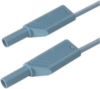 skshirschmann SKS Hirschmann MLS SIL WS 100/1 Veiligheidsmeetsnoer [Banaanstekker 4 mm - Banaanstekker 4 mm] 1.00 m Blauw 1 stuk(s)