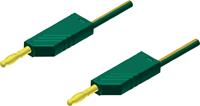 skshirschmann SKS Hirschmann MLN 200/2,5 GE Messleitung [Lamellenstecker 4mm - Lamellenstecker 4 mm] 2.00m Gelb X46012