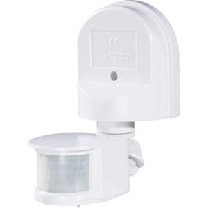 Wand PIR-bewegingsmelder Renkforce 1296294 180 ° Relais Wit IP44