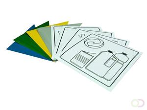 Hailo ProfiLine recycling design afvalbak met afvalzakhouder,  mat zwart, RVS