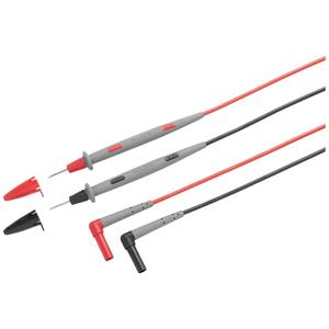 fluke TL71-1 Sicherheits-Messleitungs-Set [Lamellenstecker 4mm - Prüfspitze] 1.50m Schwarz, Rot