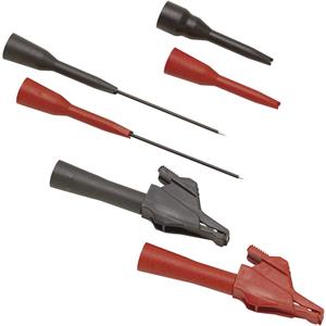 Veiligheids-testpuntenset Bus 4 mm CAT III 300 V Rood, Zwart Fluke