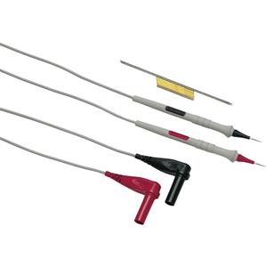 fluke TL910 Sicherheits-Messleitungs-Set [Lamellenstecker 4mm - Prüfspitze] 1.00m Schwarz, Rot