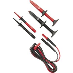 Fluke TL223-1 Veiligheidsmeetsnoerenset [ Banaanstekker 4 mm - Banaanstekker 4 mm] 1.50 m Zwart, Rood