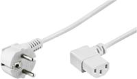 Wentronic Power cable 5m R/A CEE 7/7 plug > R/A IEC 320-C13 - 