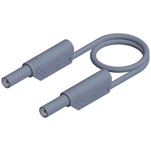skshirschmann SKS Hirschmann MLS WS 200/2,5 Veiligheidsmeetsnoer [Banaanstekker 4 mm - Banaanstekker 4 mm] 2.00 m Grijs 1 stuk(s)