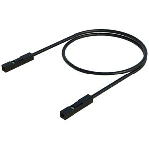 skshirschmann SKS Hirschmann MKL 0,64/25-0,25 Meetsnoer [Bus 0,64 mm - Bus 0,64 mm] 25.00 cm Zwart 1 stuk(s)