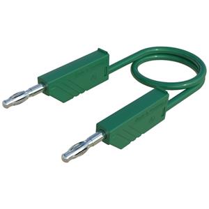 Skshirschmann SKS Hirschmann MLN 200/2,5 groen Meetsnoer [ Banaanstekker 4 mm - Banaanstekker 4 mm] 2 m Groen