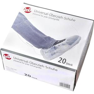 PE-Überziehschuhe CleanGo weiß, VE 100 Stk Einheitsgröße