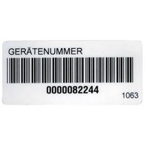 Beha-Amprobe Beha Amprobe 1063D Aufkleber Barcode-Aufkleber 1036D 1St.