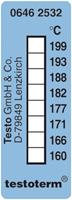 Testo testoterm Temperaturmessstreifen 161 bis 204°C Inhalt10St.