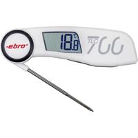 ebro TLC 700 Insteekthermometer (HACCP) Meetbereik temperatuur -30 tot 220 °C Sensortype NTC Conform HACCP