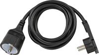 Brennenstuhl Verl Kabel 1168980020 Indoor Schuko Extension Cable, 2m (Black)