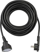 Brennenstuhl Verl Kabel 1168980010 Schuko Extension Cable, 10m (Black)