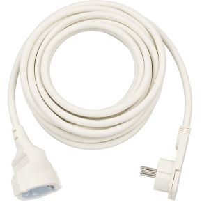 Brennenstuhl Verl Kabel 1168980250 Indoor Schuko Extension Cable, 5m (White)