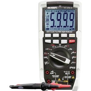 Voltcraft Hand-Multimeter Kalibriert nach ISO digital Strahlwassergeschützt (IP65) CAT III 1000 V,