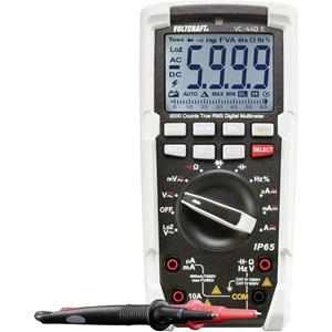 Voltcraft Hand-Multimeter Kalibriert nach ISO digital Strahlwassergeschützt (IP65) CAT III