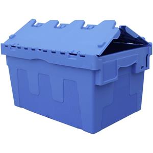 viso Klappdeckelbox (B x H x T) 600 x 320 x 400mm Blau 1St.