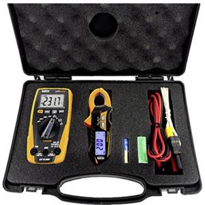 htinstruments HT Instruments e-KIT Multimeter, Stroomtang Digitaal CAT III 600 V Weergave (counts): 4000