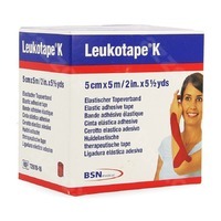 Leukotape K 5 m x 5.0 cm rood