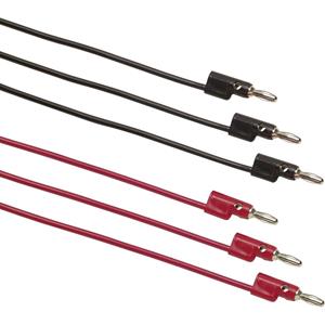 fluke TL935 Messleitungs-Set [Bananenstecker 4mm - Bananenstecker 4 mm] 1.20m Rot, Schwarz