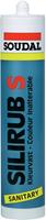 Soudal Silirub S Siliconenkit Kleur (specifiek): Zwart 300 ml