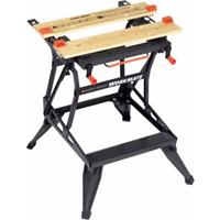 Black & Decker Workmate WM550, Werkbank, schwarz/braun - BLACK & DECKER