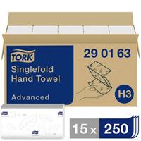 Tork Advanced Handtuchpapier, 248 x 230 mm, weiß, Z-Falz