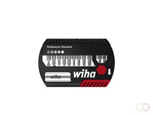 Wiha Bitset FlipSelector Standard 25 mm SIT (voor Assy® en Pias-schroeven) 13-delig 1/4" (39045)