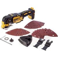 DeWalt DCS355NT 18V Li-Ion Accu Multitool Body + 35 Delige Accessoireset In TSTAK - Koolborstelloos