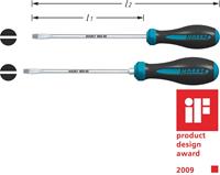 Hazet HEXAnamic Werkplaats Platte schroevendraaier Kopbreedte: 8 mm Koplengte: 150 mm DIN ISO 2380-1, DIN ISO 2380-2