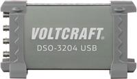 Voltcraft DSO-3204 USB-oscilloscoop 200 MHz 4-kanaals 250 MSa/s 16 kpts 8 Bit Digitaal geheugen (DSO), Spectrumanalyzer 1 stuk(s)