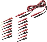 fluke TL82 Messleitungs-Set [Lamellenstecker 4mm - Lamellenstecker 4 mm] Rot, Schwarz
