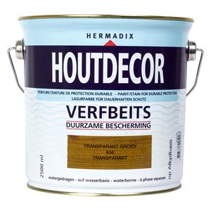 Hermadix Houtdecor 656 transparant groen 2500 ml