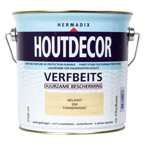 Hermadix Houtdecor 658 melkwit 2500 ml