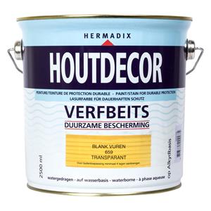 Hermadix Houtdecor 659 blank vuren 2500 ml