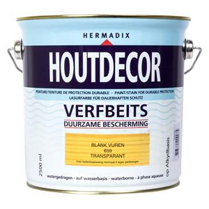 Hermadix Houtdecor 659 blank vuren 2500 ml