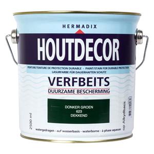 Hermadix Houtdecor 623 donker groen 2500 ml