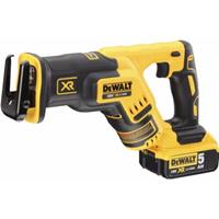 Dewalt 18V Reciprozaag koolborstelloos in T-Stak koffer + 2 accu's DCS367P2-QW