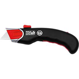 Wedo Safety-Cutter Premium, Klinge: 19 mm, schwarz/rot