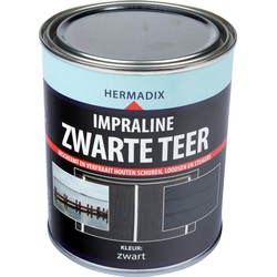 Hermadix Impraline zwarte teer 750 ml