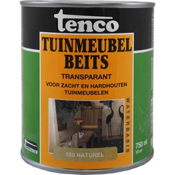 Tenco Tuinmeubelbeits waterbasis Naturel 750 ml.