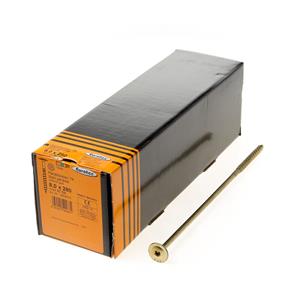Paneltwistec Holzbauschrauben Tellerkopf gelb TX 40 8,0x280(Inh.50 Stück) - Eurotec