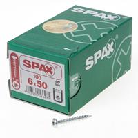 Spax Spaanplaatschroef cilinderkop verzinkt T-Star T30 6.0x50mm (per 100 stuks)
