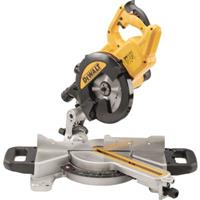 DeWALT Paneelsäge DWS774-QS elektrisch 216 mm, kabelgebundene Ausführung + Zubehör Set mit Sägeblatt und mehr 1400 Watt / 230 Volt DeWALT - 13480