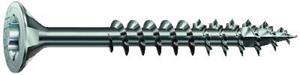 Spax Spaanplaatschroef platverzonken kop verzinkt T-Star T30 deeldraad 6.0x280mm