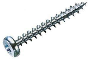 Spax Spaanplaatschroef cilinderkop verzinkt T-Star T30 6.0x60mm (per 200 stuks)