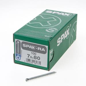 SPAX-RA Rahmenanker 7.5x 80 Zylinderkopf Torx30 verzinkt dübellose Verschraubung