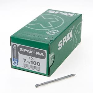 SPAX-RA Rahmenanker 7.5x100 Zylinderkopf Torx30 verzinkt dübellose Verschraubung